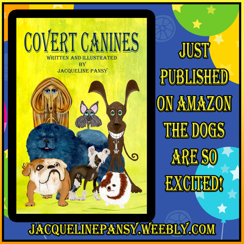 The book, Covert Canines by Jacqueline Pansy just published.