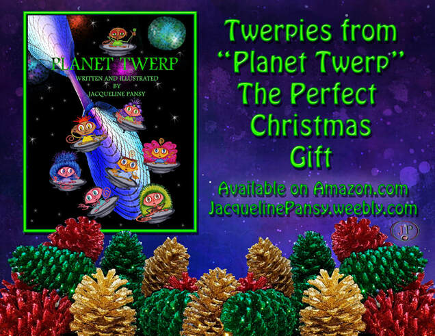 Book, Planet Twerp by Jacqueline Pansy.